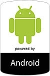 Logo powered by Android