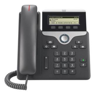 Cisco IP Phone 7811 - Front - Kolor czarny