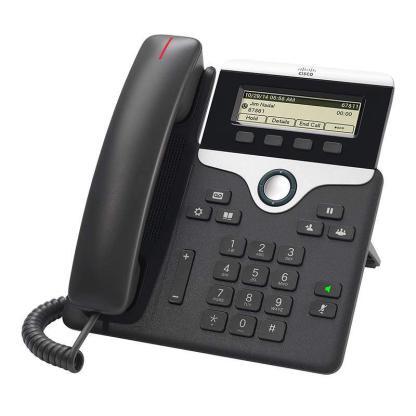 Cisco IP Phone 7811 - Rzut lewy - Kolor czarny
