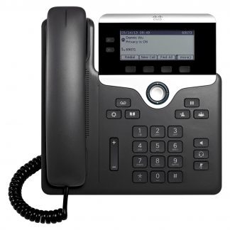Cisco IP Phone 7821 - Front - Kolor czarny