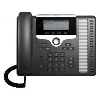Cisco IP Phone 7861 - Front - Kolor czarny