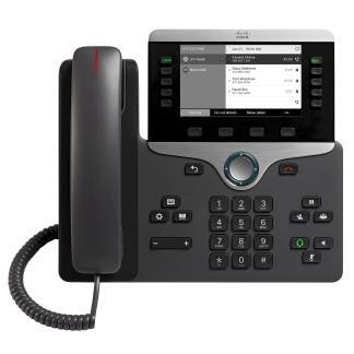 Cisco IP Phone 8811 - Front - Kolor czarny