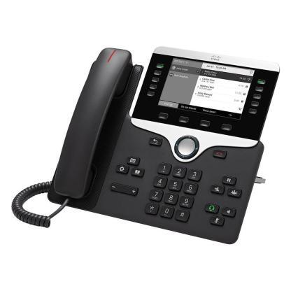 Cisco IP Phone 8811 - Rzut lewy - Kolor czarny