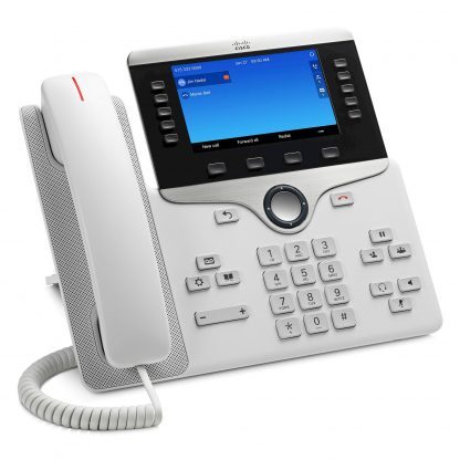 Cisco IP Phone 8841 - Rzut prawy - Kolor biały