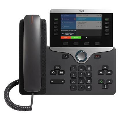 Cisco IP Phone 8861 - Front - Kolor czarny