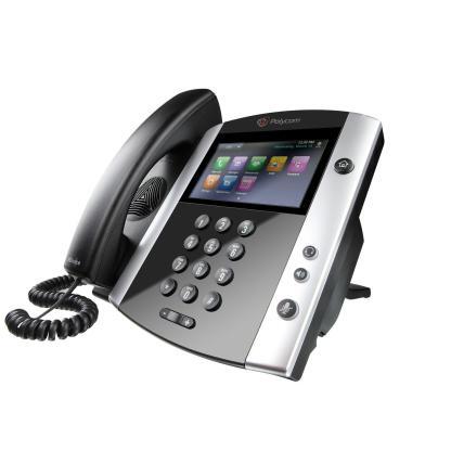 Telefon VoIP Polycom VVX 601 - Rzut lewy